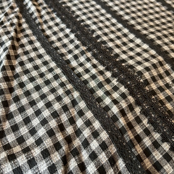 Zara grey and black checkered top - Picture 9 of 10